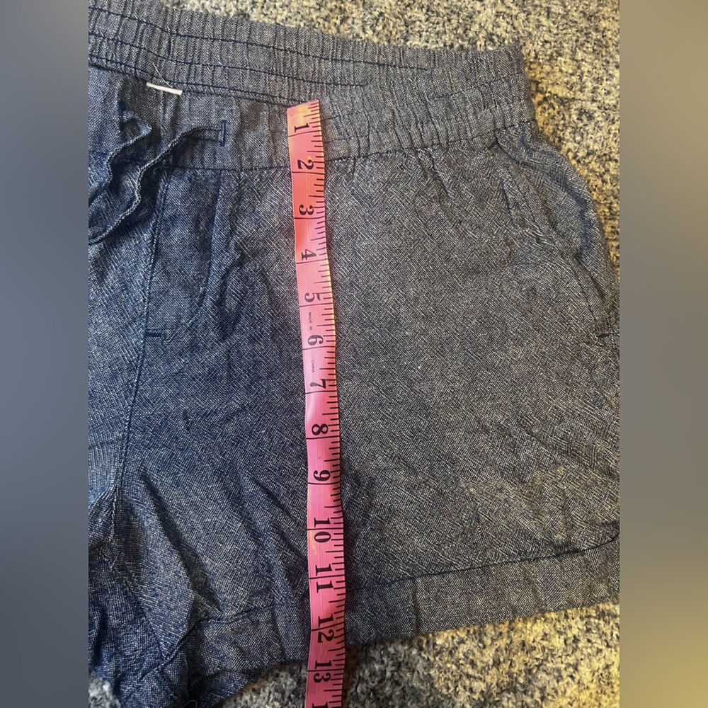 Old Navy Women's Heathered Blue Athletic Shorts Plus Size L - Picture 5 of 7